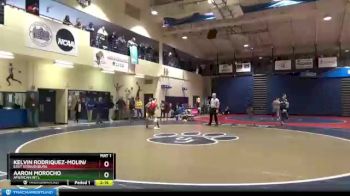 133 lbs Cons. Round 2 - Kelvin Rodriquez-Molina, East Stroudsburg vs Aaron Morocho, American Int`l