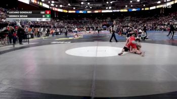 4A 157 lbs Cons. Round 1 - Luciano Gonzalez, Kimberly vs Derrick Bevan, Snake River