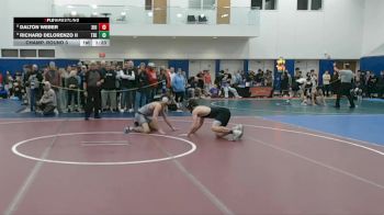 132 lbs Champ. Round 3 - Richard Delorenzo II, Toms River East vs Dalton Weber, Pope John Paul XIII