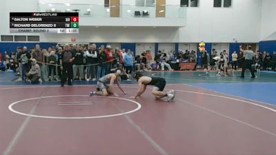 132 lbs Champ. Round 3 - Richard Delorenzo II, Toms River East vs Dalton Weber, Pope John Paul XIII