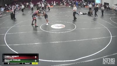 5A 285 lbs Semifinal - Enahjay Fowler, Dorman vs Tyrell Nesbitt, Boiling Springs