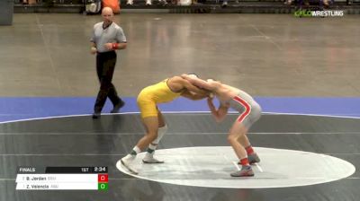 174 lbs Final - Bo Jordan, Ohio State University vs Zahid Valencia, Arizona State