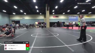 184 lbs Consi Of 8 #2 - Graham Carson, Ohio State WC vs Carson Bey, Ohio State WC