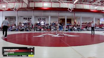 157 lbs 1st Place Match - Aiden Smith, Adrian vs Rhenzo Augusto, Elmhurst University