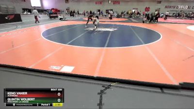 125 lbs Cons. Round 3 - Quintin Wolbert, Wisconsin-La Crosse vs Keno Vanier, Augsburg