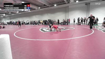 Senior Women Freestyle FS - 65 lbs Cons. Round 2 - Piper Lalli, California vs Stephanie Chavez, Menlo Wrestling Club