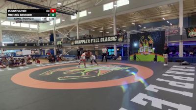157 lbs Cons. Round 8 - Michael Gessner, Unattached vs Jaiden Oliver, Lake Gibson Braves