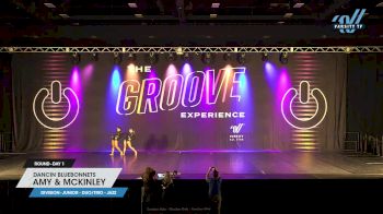 Dancin Bluebonnets - Amy & McKinley [2023 Junior - Duo/Trio - Jazz Day 1] 2023 GROOVE Dance Grand Nationals
