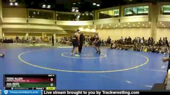 285 lbs Semis & Wb (16 Team) - Asa Reed, Fuzzy Bees vs Todd Allen, Medina Buckeye Ohio