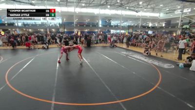 120 lbs Champ. Round 3 - Cooper Mcarthur, Unattached vs Nathan Lyttle, Unattached