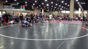 157 lbs Round 5 (6 Team) - Lorenzo Sanchez, Elevation WC vs Connor Allen, Rio Wrestling Club