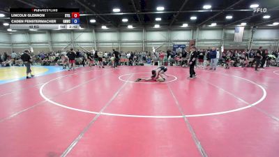 48 kg Rr Rnd 3 - Lincoln Glennon, Steller Trained Dengar - HSE vs Caden Fenstermacher, Gold Medal WC - HSE