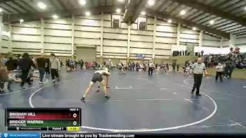 150 lbs Cons. Round 5 - Bridger Warren, Spanish Fork vs Brigham Hill, Northridge