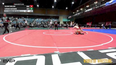 125 lbs Consi Of 32 #2 - Elijah Miller, FordDynasty Wrestling Club vs Logan Hayashi, Dethrone