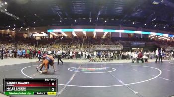 175 1A 1st Place Match - Myles Sadeek, Mater Lakes Academy vs Xander Hawkes, Florida