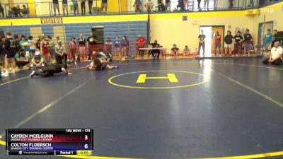 175 lbs Round 2 - Cayden Mcelgunn, Dodge City Training Center vs Colton Floersch, Kansas City Training Center