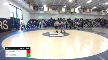 215 lbs Cons. Round 2 - Gael Morales, Mission Viejo vs Martin Escobedo, Valencia (Placentia)