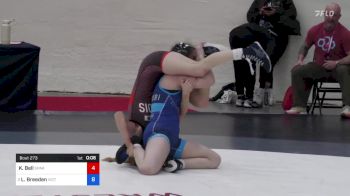 100 lbs Quarters - Katelyn Bell, SPAR Wrestling Academy vs Lilly Breeden, Victory Wrestling