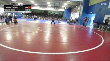 113 lbs Champ. Round 1 - Joshua Caicedo, Corona vs William Enos, Sultana