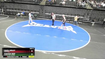 160 lbs Champ. Round 3 - Owen Seeley, Viewmont vs Dawson Reid, Layton High School