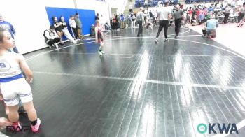 55 lbs Rr Rnd 1 - Kamrei Downing, Berryhill Wrestling Club vs Maisyn Malone, Bartlesville Wrestling Club