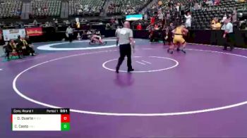 285 lbs Cons. Round 1 - Daniel Duarte, Pueblo East vs Caleb Casto, Palisade