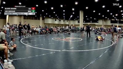 100 lbs Semis & 1st Wb (8 Team) - Lee Gervais, Brother Melchior vs Blake Adams, Alabama Elite Black