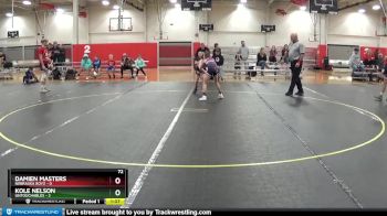72 lbs Round 1 (4 Team) - Kole Nelson, Untouchables vs Damien Masters, Nebraska Boyz