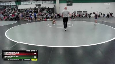 70 lbs Cons. Round 5 - Madden Coons, Team Central vs Braxton Irvine, Immortal Athletics