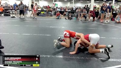 96 lbs Round 5 (6 Team) - Alex Hernandez, Revolution Elite vs Dominic Picciotti, U2 Upstate Uprising