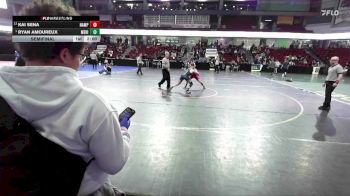 144 lbs Semifinal - Ryan Amoureux, Meridian vs Kai Sena, Nampa