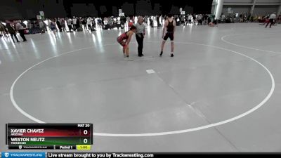 150 lbs Cons. Round 3 - Xavier Chavez, Arizona vs Weston Neutz, Tennessee