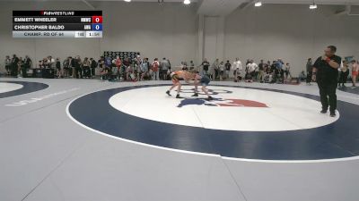 44 kg Champ. Rd Of 64 - Emmett Wheeler, North Montana Wrestling Club vs Christopher Baldo, Apex Wrestling Academy