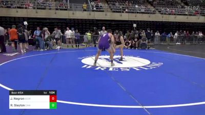190 lbs Consolation - Joshua Negron, Georgetown, DE vs Ryder Slayton, Canisteo, NY