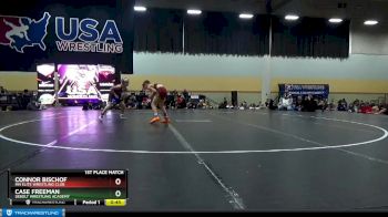 82 lbs 1st Place Match - Connor Bischof, MN Elite Wrestling Club vs Case Freeman, Sebolt Wrestling Academy