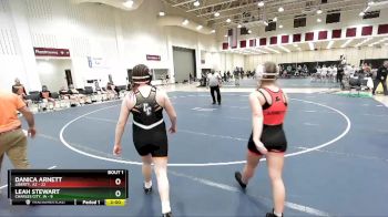 185 lbs Quarterfinals (8 Team) - Danica Arnett, Liberty, AZ vs Leah Stewart, Charles City, IA