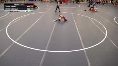 8U - D Cons. Round 2 - Cole Joecks, NRHEG Panther Youth Wrestling Club vs Harrison Wills, Zumbrota-Mazeppa