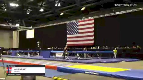 Heidi Midkiff - Tumbling, eNeRGy - 2021 USA Gymnastics Championships