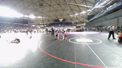 55-60 lbs Round 2 - Harlee Wilson-Jordan, Auburn A-Team vs Zion Martinez, Moses Lake Wrestling Club