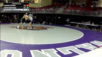 144 lbs Round 1 (16 Team) - Kassius Crosby, Grand Island vs Kelvin Mejorada, Schuyler