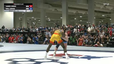 70 lbs Semis - James Green, Nebraska RTC/ Titan Mercury Wrestling Club (TMWC) vs Will Lewan, Cliff Keen Wrestling Club