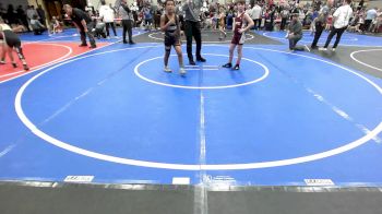 85 lbs Consolation - Kamden Turner, Owasso Takedown Club vs Bryson Harris, HURRICANE WRESTLING ACADEMY