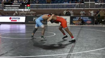 157 lbs Round Of 16 - Joshua Greenwood, Morgan State vs Brayden Roberts, LIU