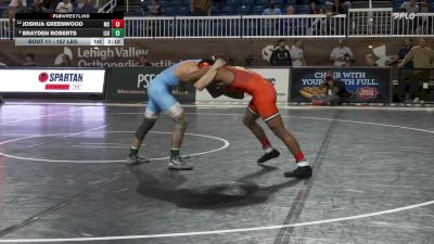 157 lbs Round Of 16 - Joshua Greenwood, Morgan State vs Brayden Roberts, LIU