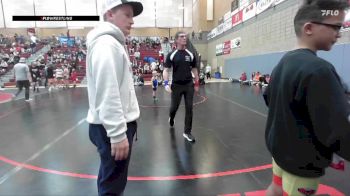41-44 lbs Round 4 - Ledger Reid, East Idaho Elite Wrestling Club vs Riggs Davis, Brothers Of Steel Wrestling Club