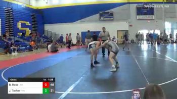 126 lbs Semifinal - Brandon Ross, Law (WI) vs Jackson Tucker, Thoroughbred Wrestling Academy