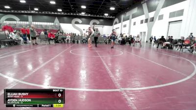 105 lbs Round 3 (8 Team) - Ayden Hudson, Killer Elite vs Elijah Bushy, Beast Mode