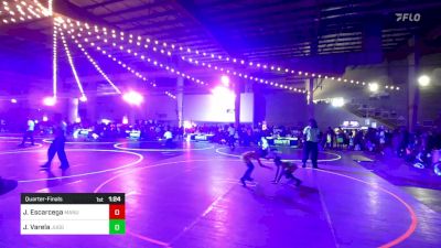 61 lbs Quarterfinal - Jackson Escarcega, Manu WC vs Jude Varela, Juggernaut WC