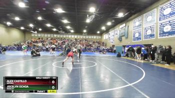 110 lbs Cons. Round 4 - Alex Castillo, Nipomo vs Jocelyn Ochoa, Reedley