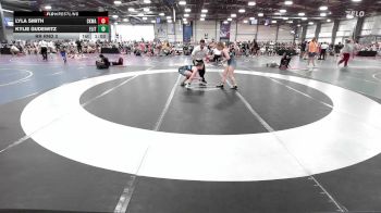 114 lbs Rr Rnd 3 - Lyla Smith, CKWA vs Kylie Gudewitz, Elite NJ Black